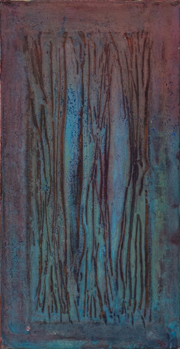 Árboles en azul, de Jayo