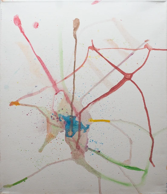 Neurona, abstract painting by Jayo