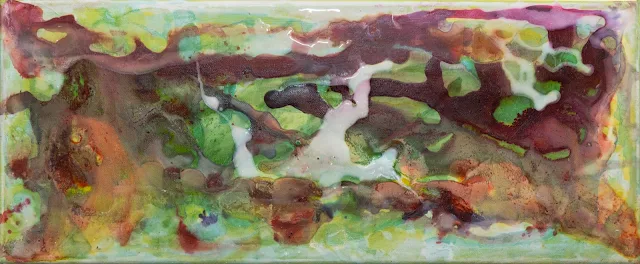Formas y enredos, abstract painting by Jayo